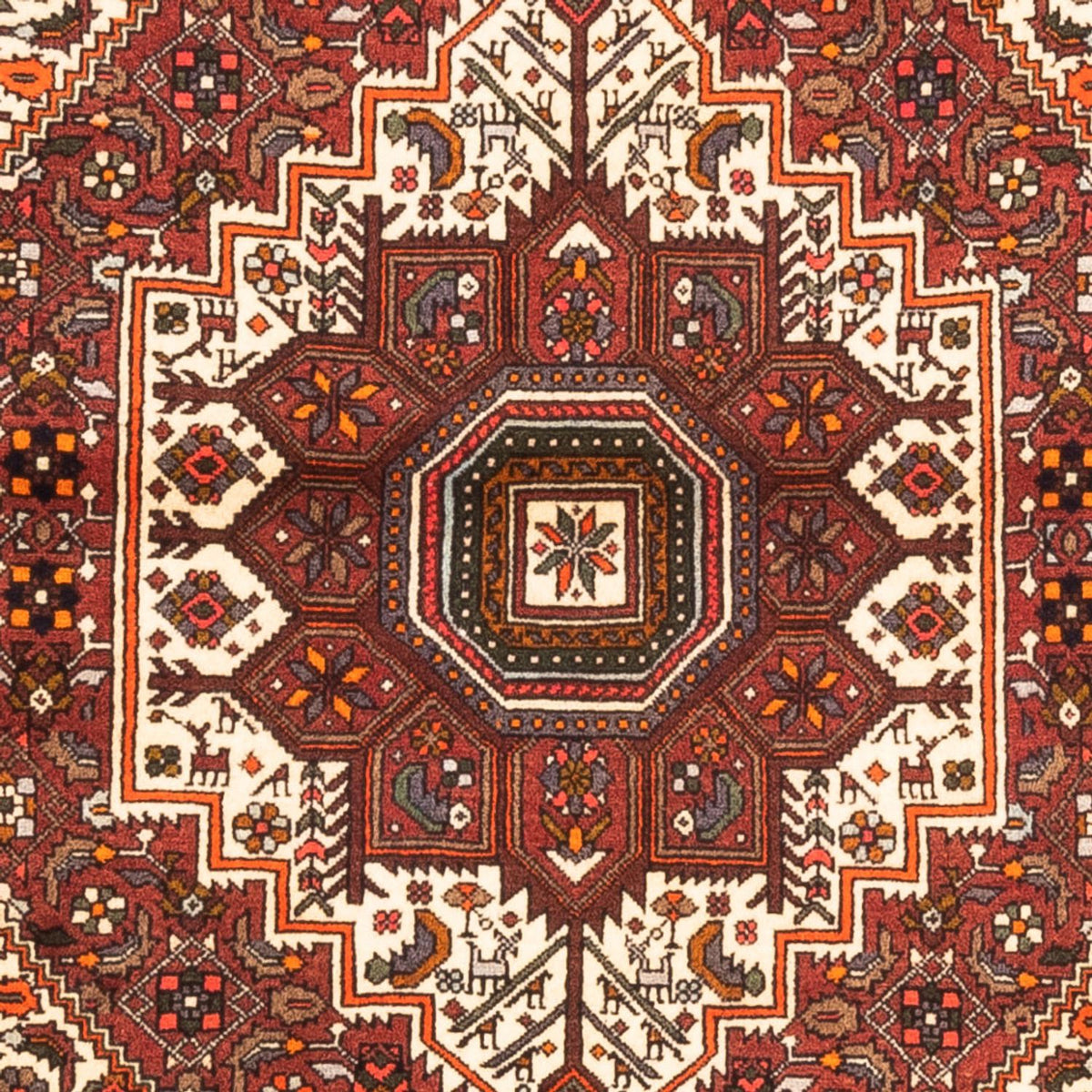 Tapis persan - Nomadic - 149 x 100 cm - rouge