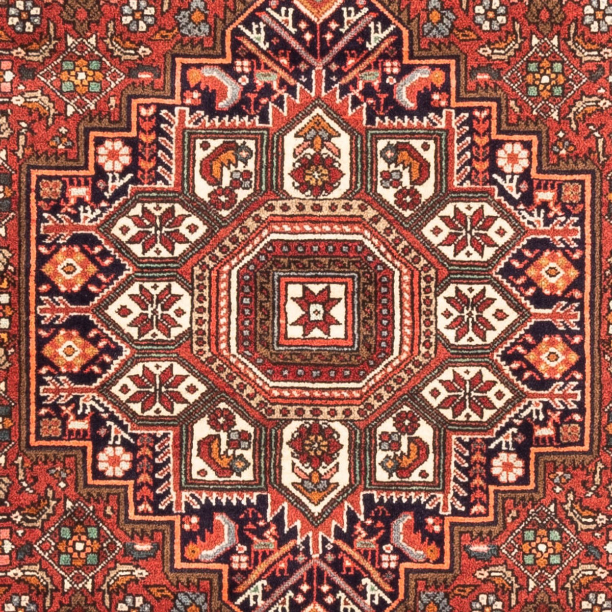 Tapis persan - Nomadic - 145 x 100 cm - rouge