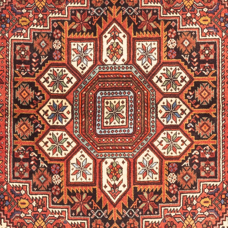 Tapis persan - Nomadic - 135 x 102 cm - rouge