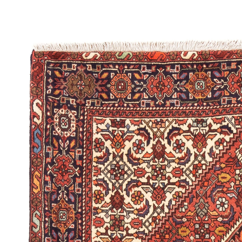 Tapis persan - Nomadic - 135 x 102 cm - rouge