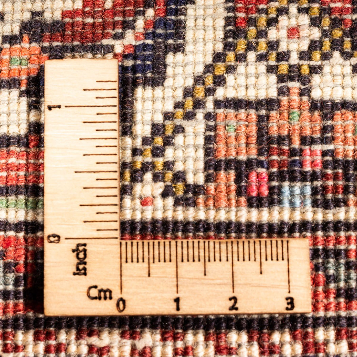 Tapis persan - Nomadic - 135 x 102 cm - rouge