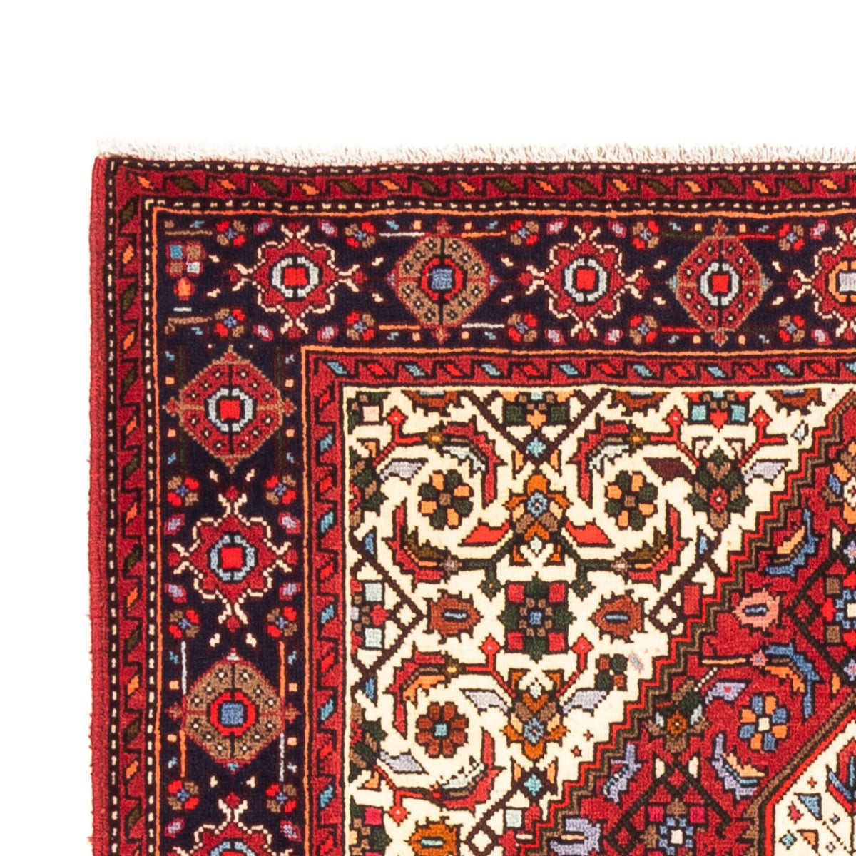 Tapis persan - Nomadic - 150 x 97 cm - rouge