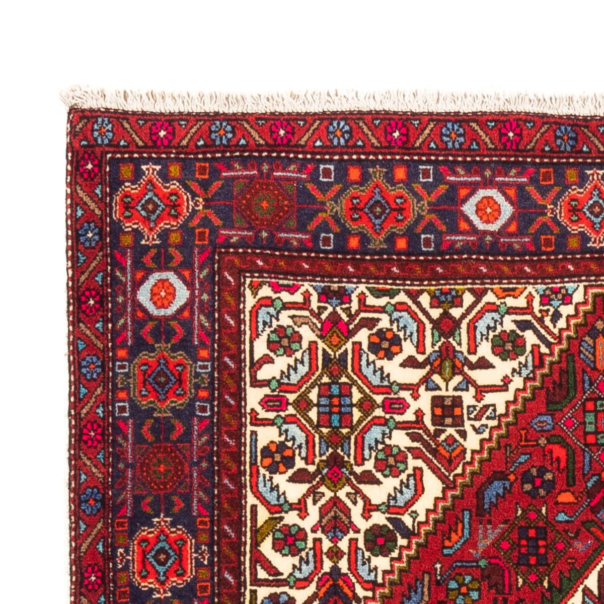 Tapis persan - Nomadic - 146 x 100 cm - rouge