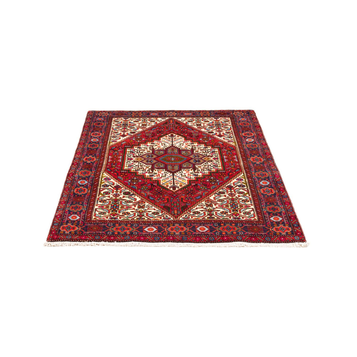 Tapis persan - Nomadic - 146 x 100 cm - rouge