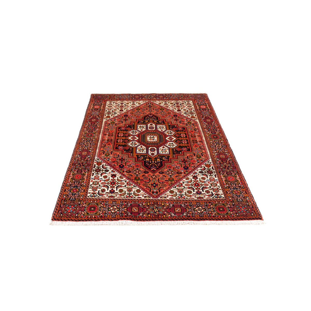 Tapis persan - Nomadic - 146 x 100 cm - rouge