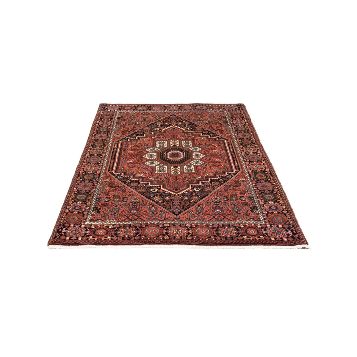 Tapis persan - Nomadic - 147 x 100 cm - rouge
