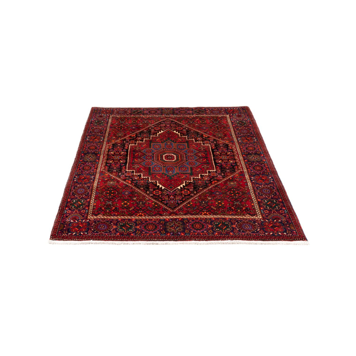 Tapis persan - Nomadic - 155 x 102 cm - rouge