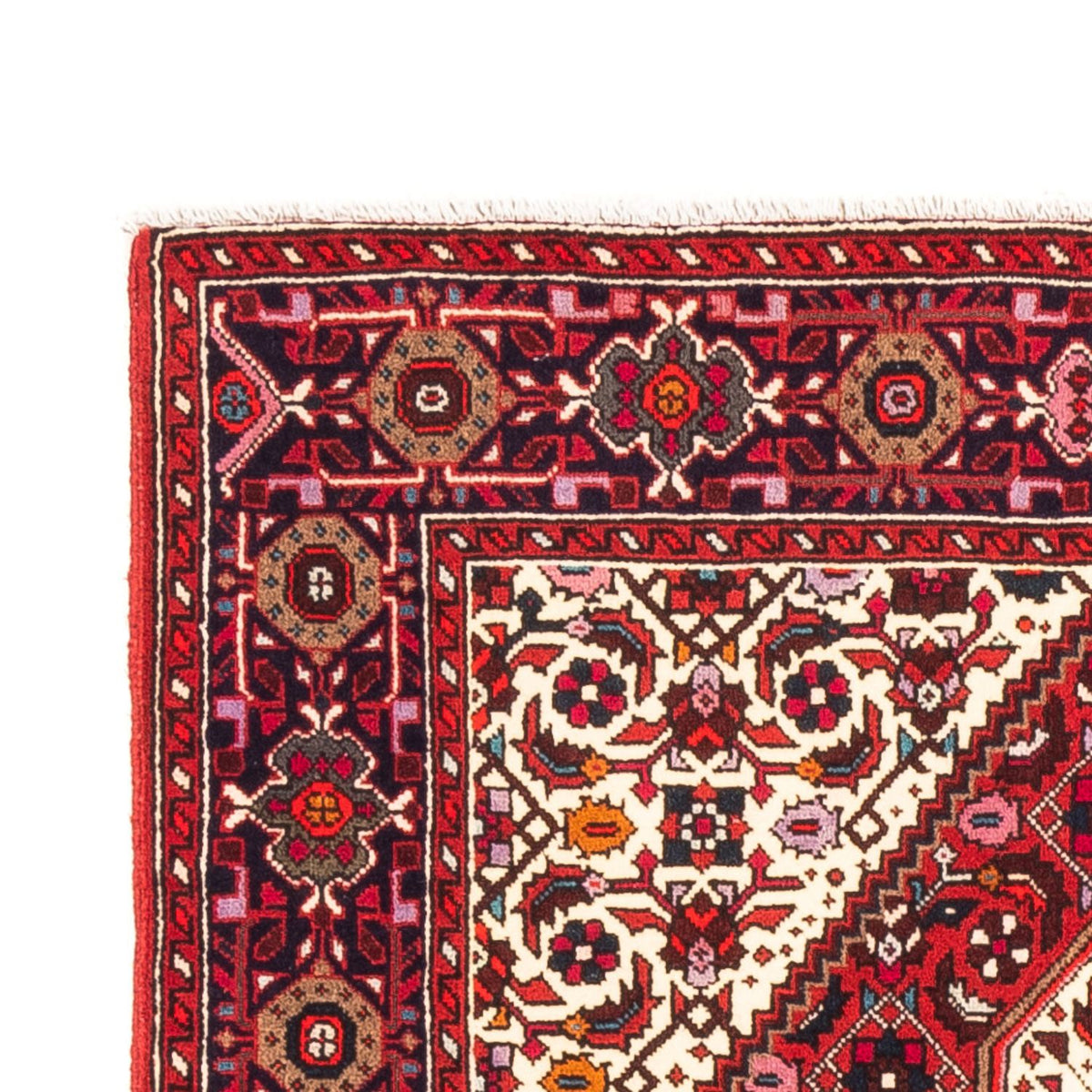 Tapis persan - Nomadic - 148 x 98 cm - rouge