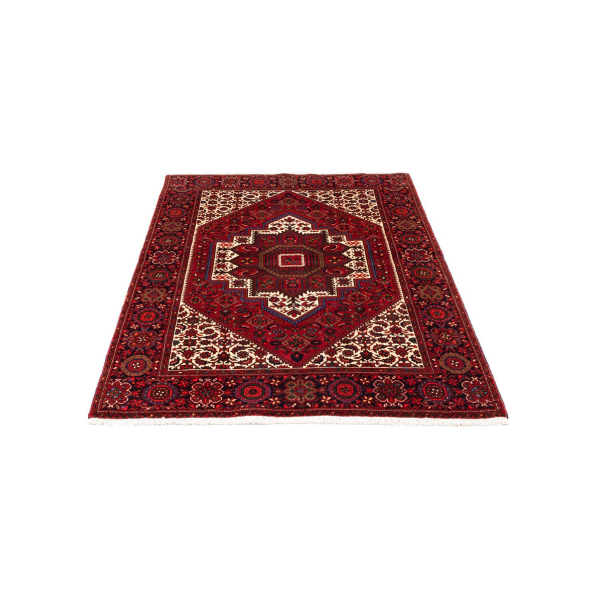 Tapis persan - Nomadic - 156 x 103 cm - rouge