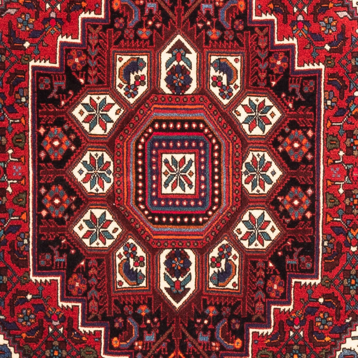 Tapis persan - Nomadic - 155 x 100 cm - rouge