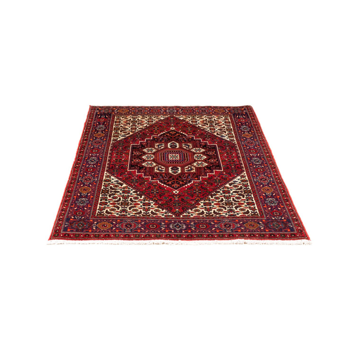 Tapis persan - Nomadic - 155 x 100 cm - rouge