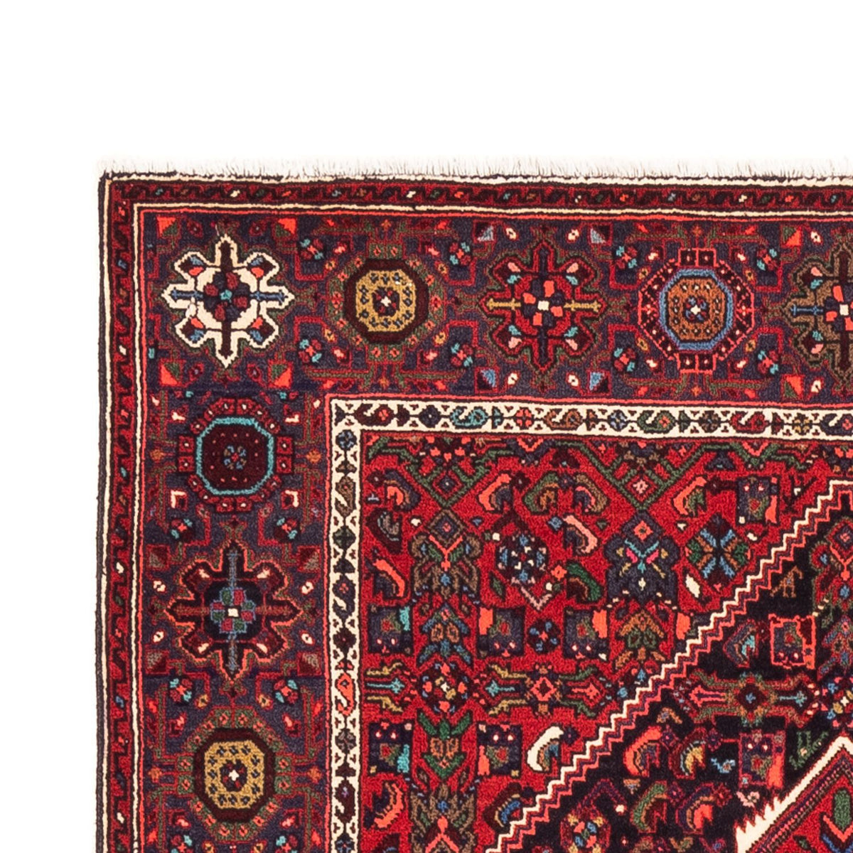 Tapis persan - Nomadic - 150 x 102 cm - rouge