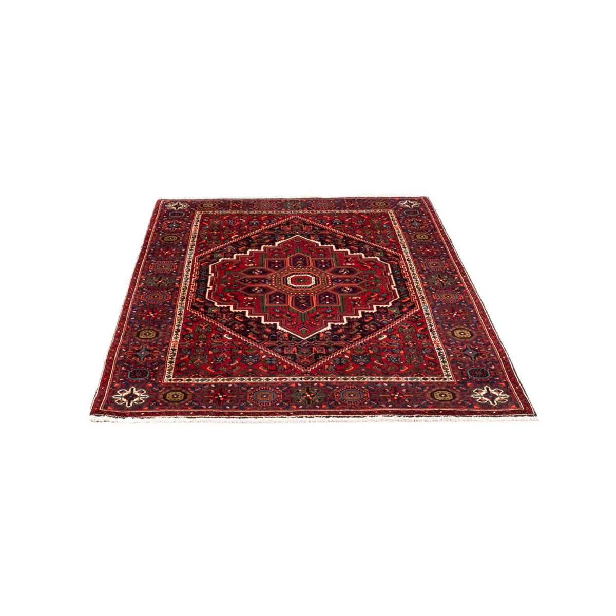 Tapis persan - Nomadic - 150 x 102 cm - rouge
