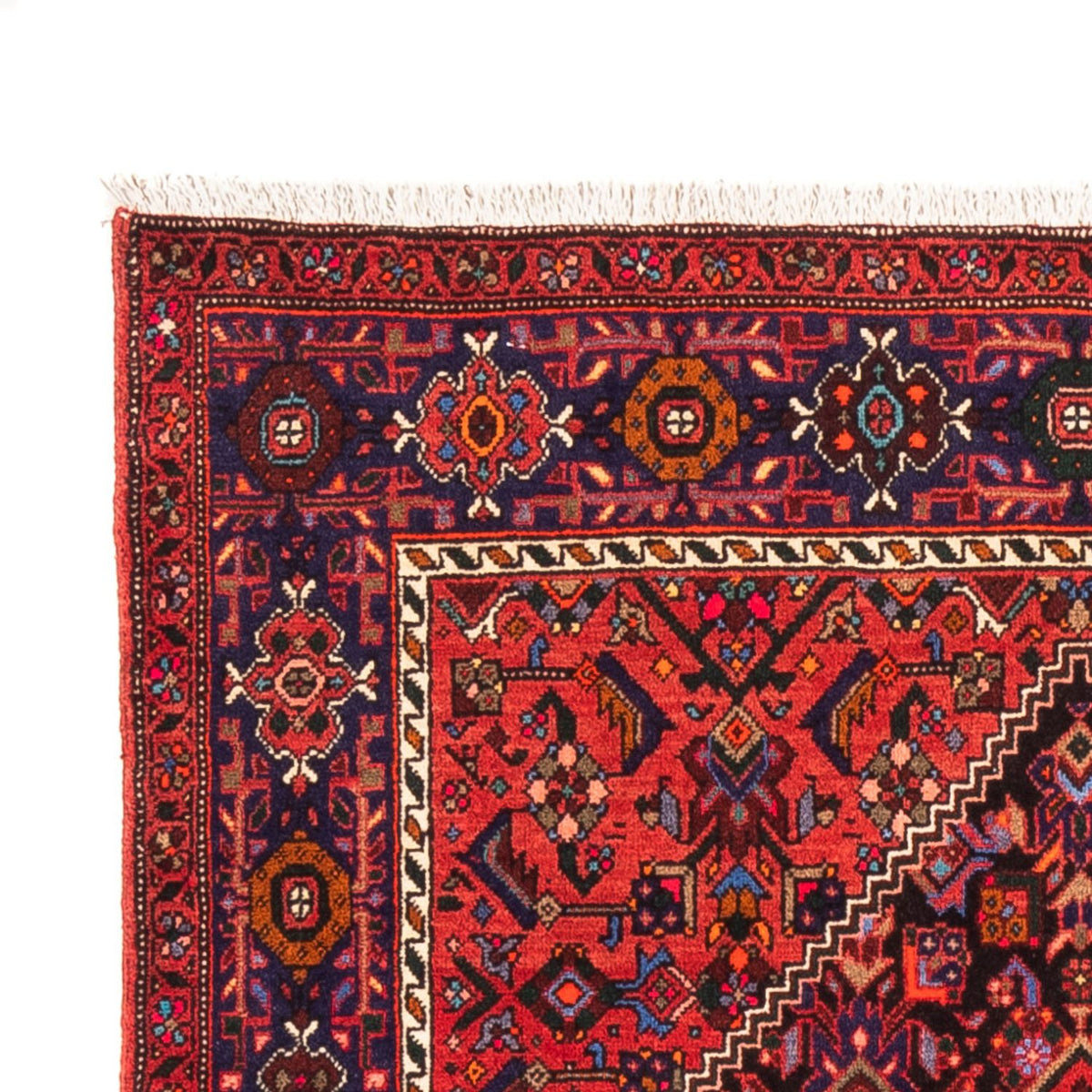 Tapis persan - Nomadic - 148 x 102 cm - rouge