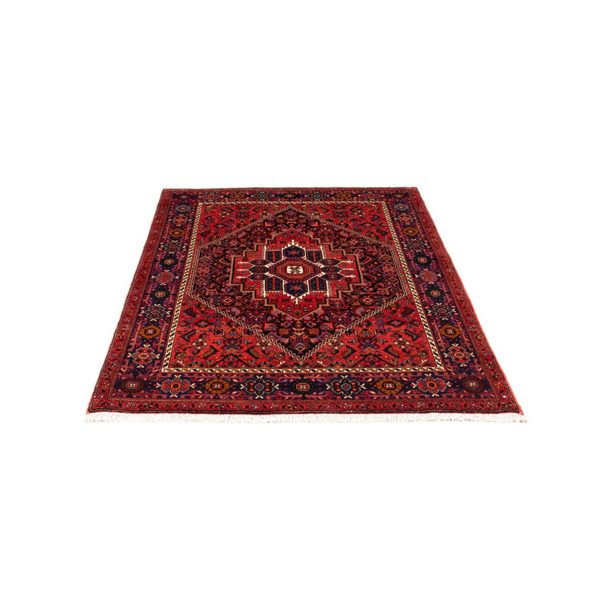 Tapis persan - Nomadic - 148 x 102 cm - rouge