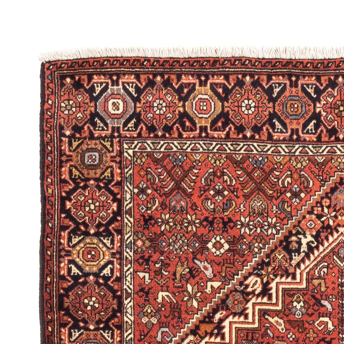 Tapis persan - Nomadic - 143 x 103 cm - rouge