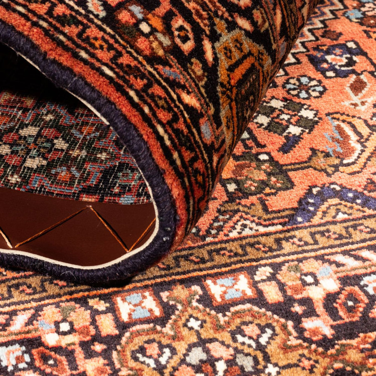 Tapis persan - Nomadic - 160 x 100 cm - rouge
