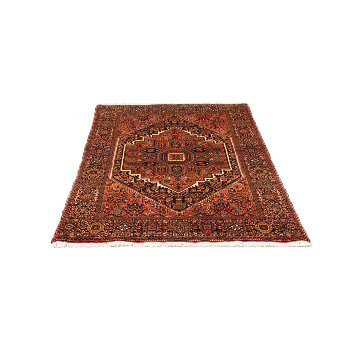 Tapis persan - Nomadic - 160 x 100 cm - rouge