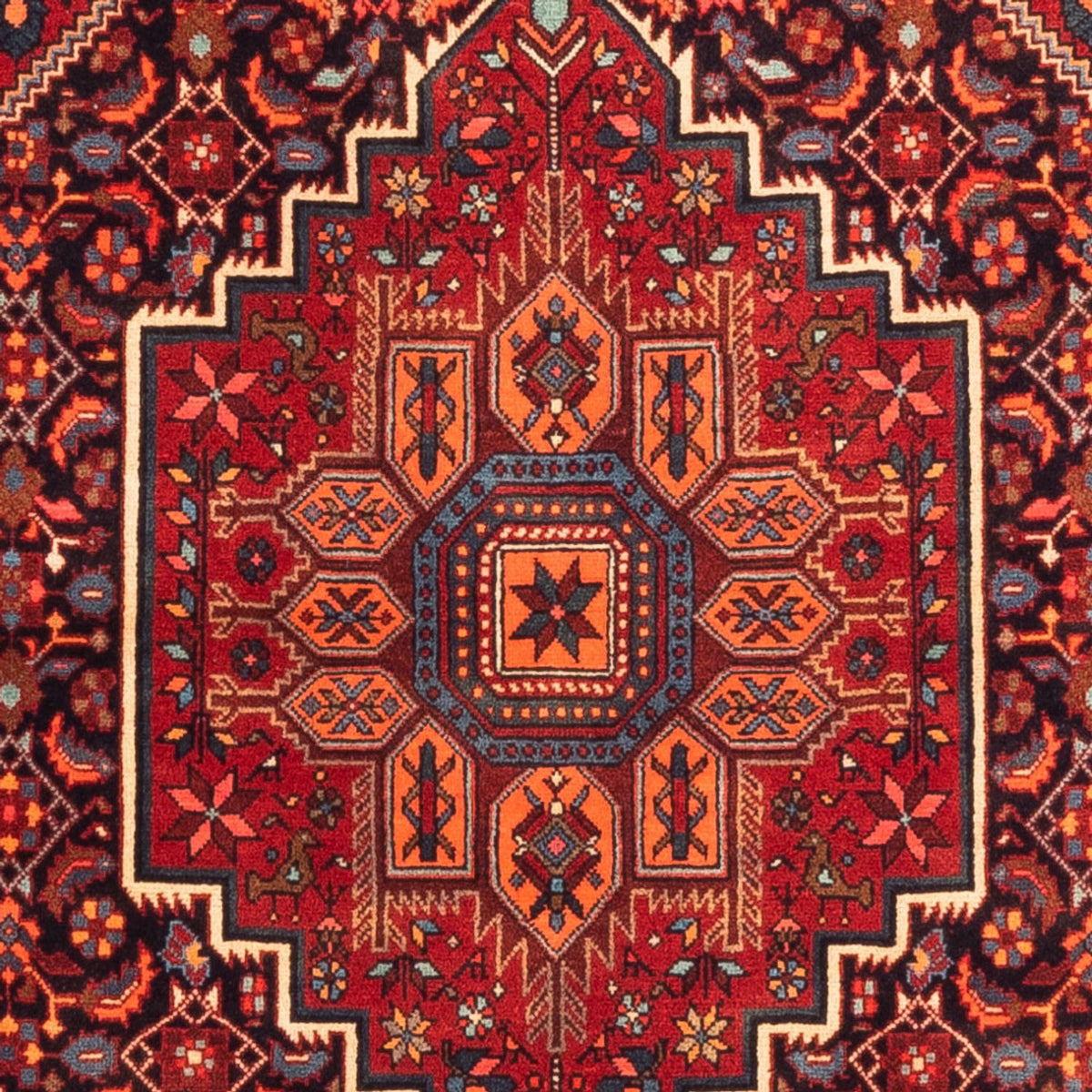 Tapis persan - Nomadic - 154 x 103 cm - rouge