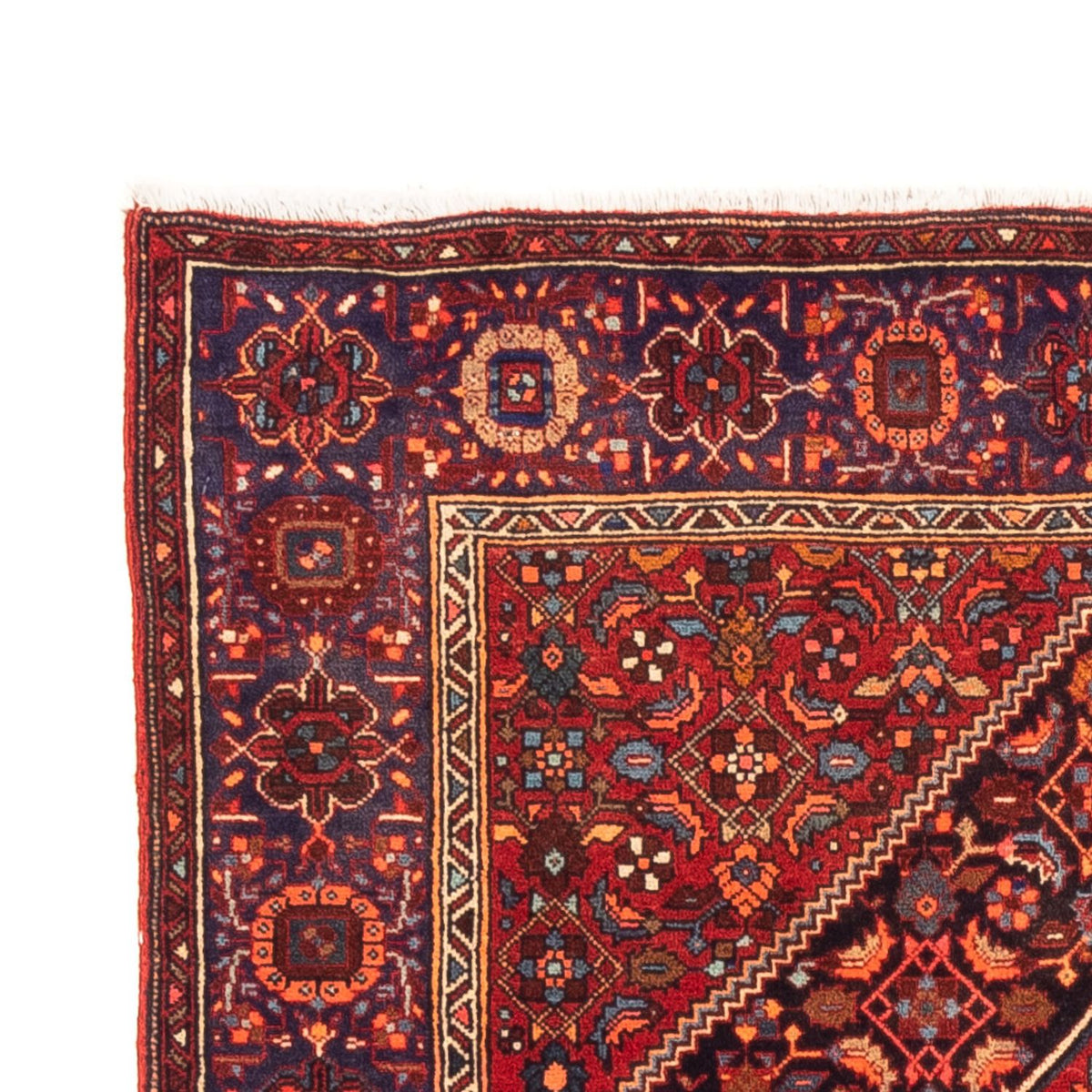 Tapis persan - Nomadic - 154 x 103 cm - rouge