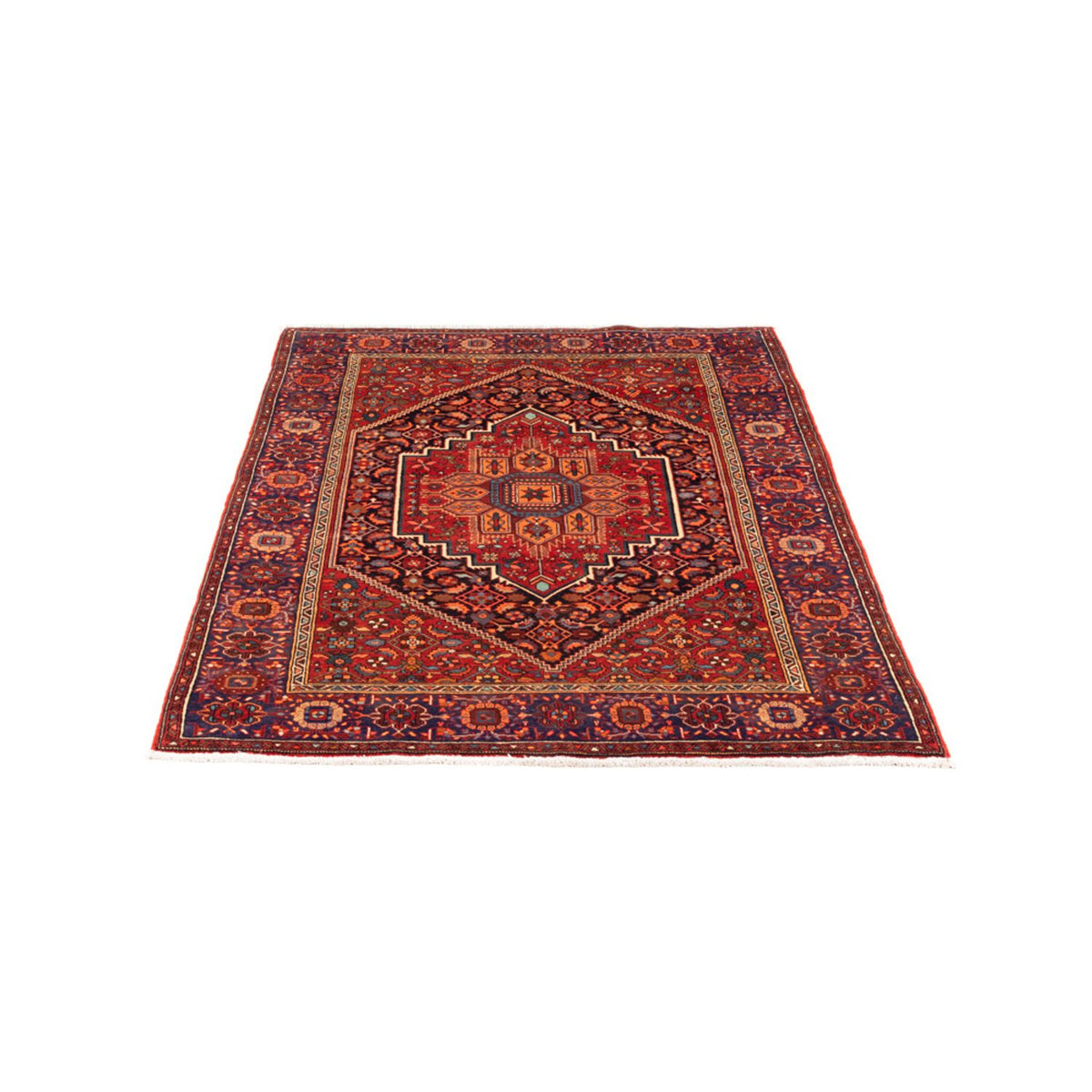 Tapis persan - Nomadic - 154 x 103 cm - rouge
