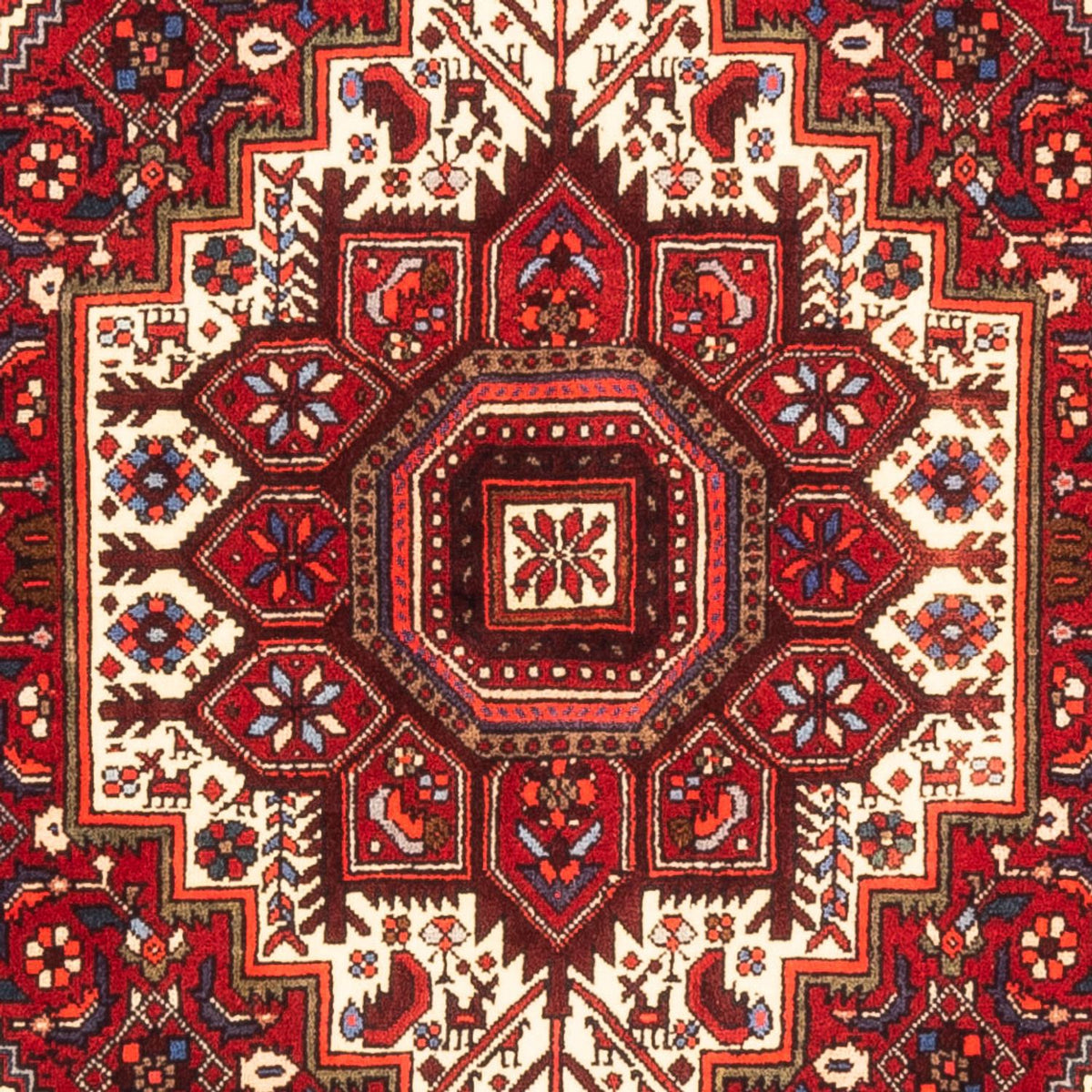 Tapis persan - Nomadic - 155 x 100 cm - rouge