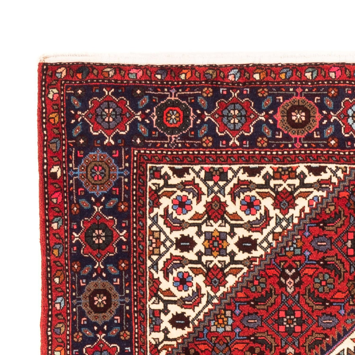 Tapis persan - Nomadic - 147 x 100 cm - rouge