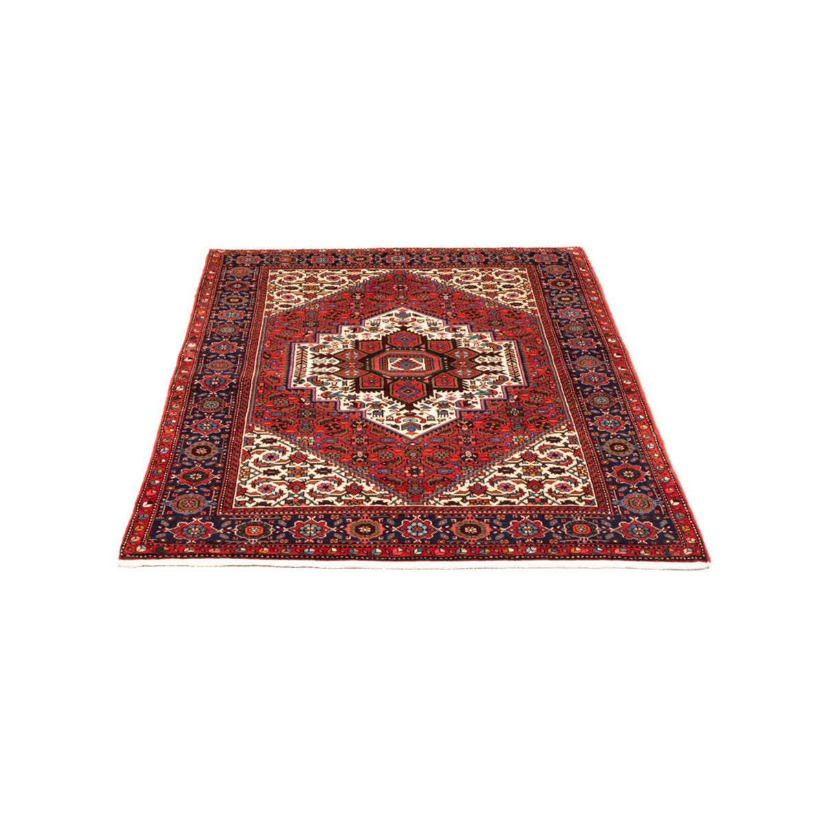 Tapis persan - Nomadic - 147 x 100 cm - rouge