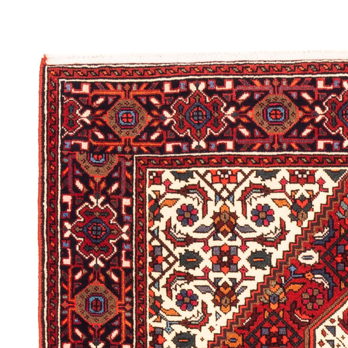 Tapis persan - Nomadic - 150 x 97 cm - rouge