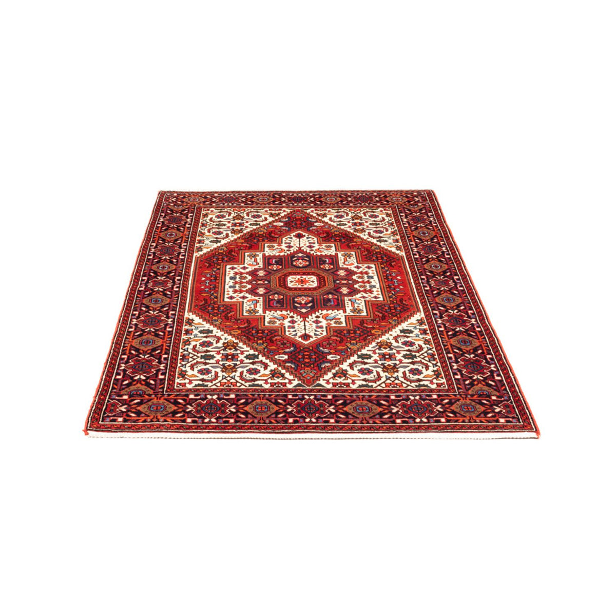 Tapis persan - Nomadic - 150 x 97 cm - rouge