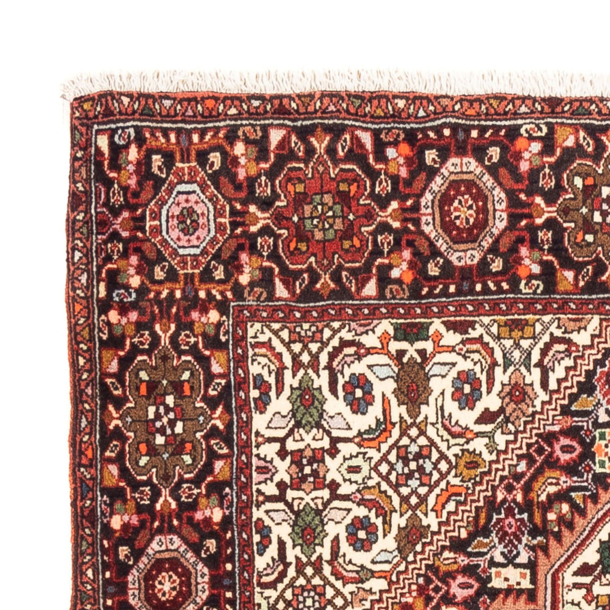 Tapis persan - Nomadic - 155 x 106 cm - crème