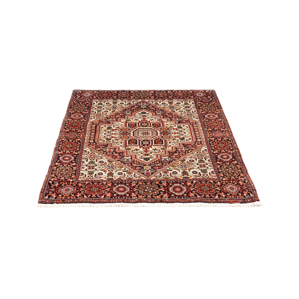 Tapis persan - Nomadic - 155 x 106 cm - crème