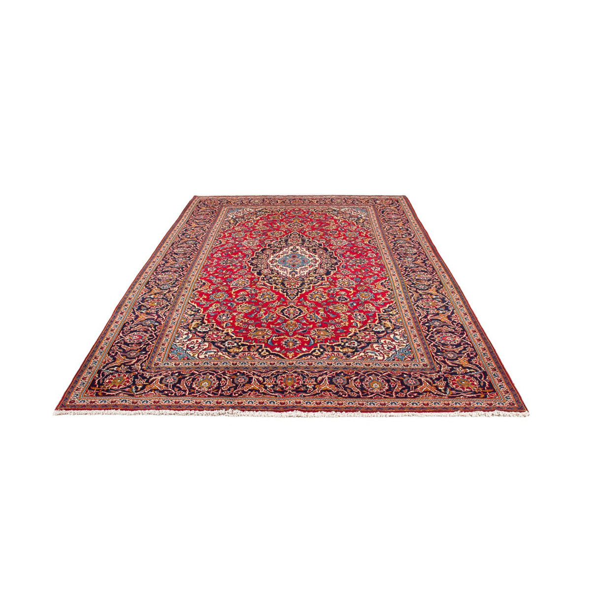Tapis persan - Keshan - 297 x 194 cm - rouge