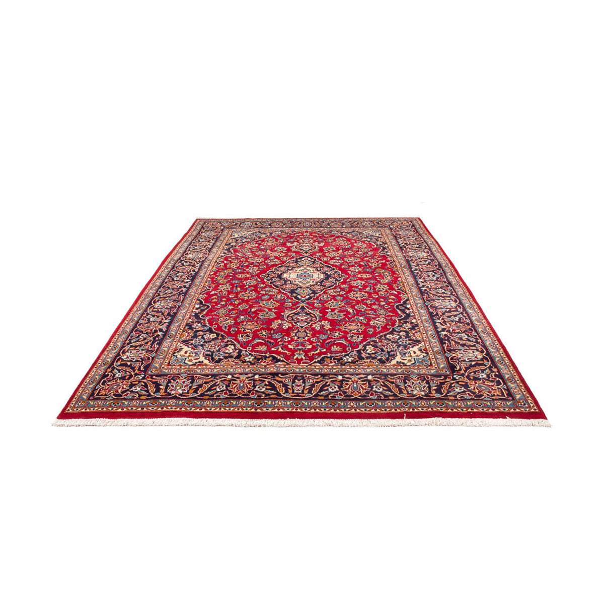 Tapis persan - Keshan - 284 x 203 cm - rouge