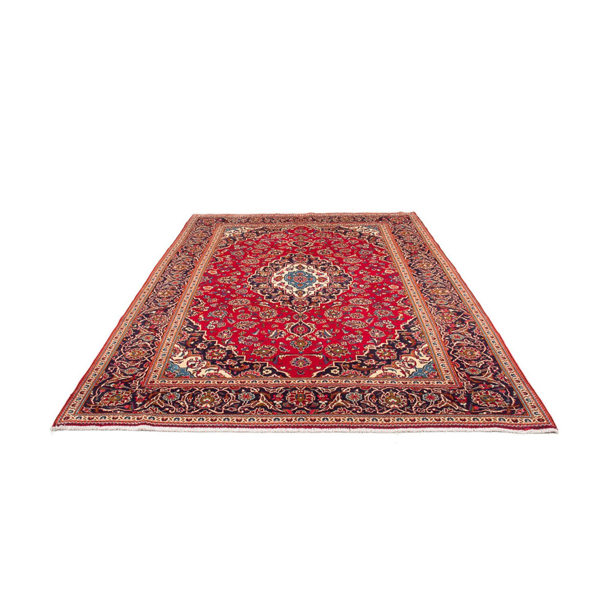 Tapis persan - Keshan - 295 x 196 cm - rouge