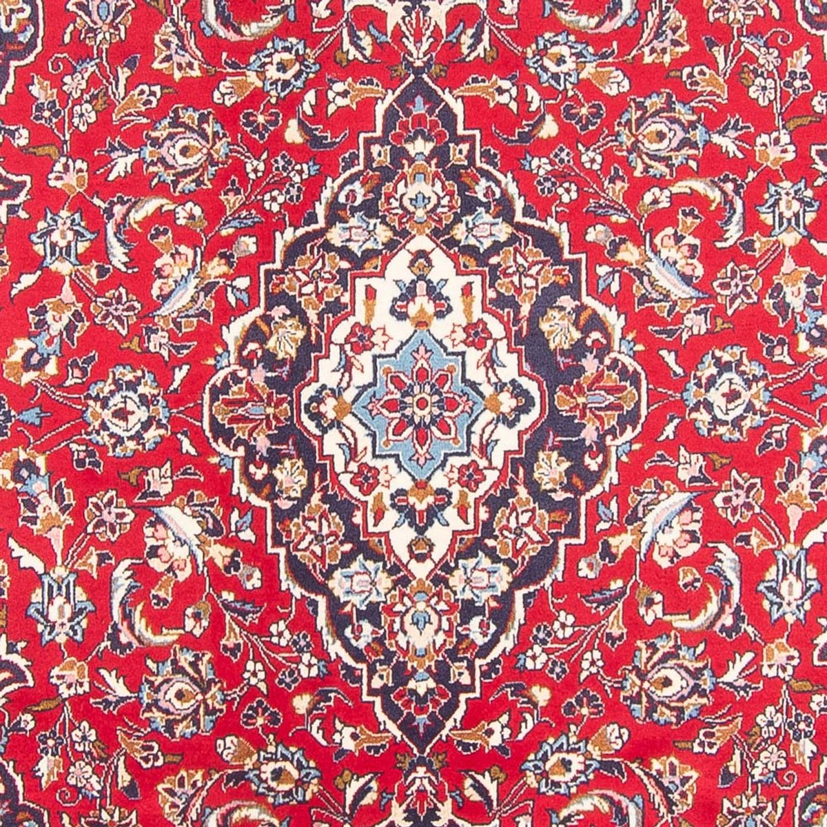 Tapis persan - Keshan - 295 x 197 cm - rouge