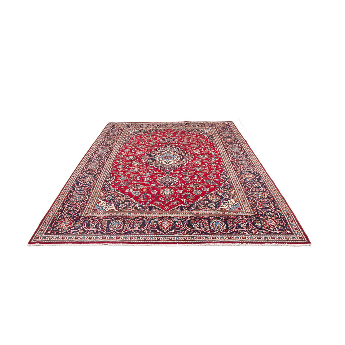 Tapis persan - Keshan - 295 x 197 cm - rouge
