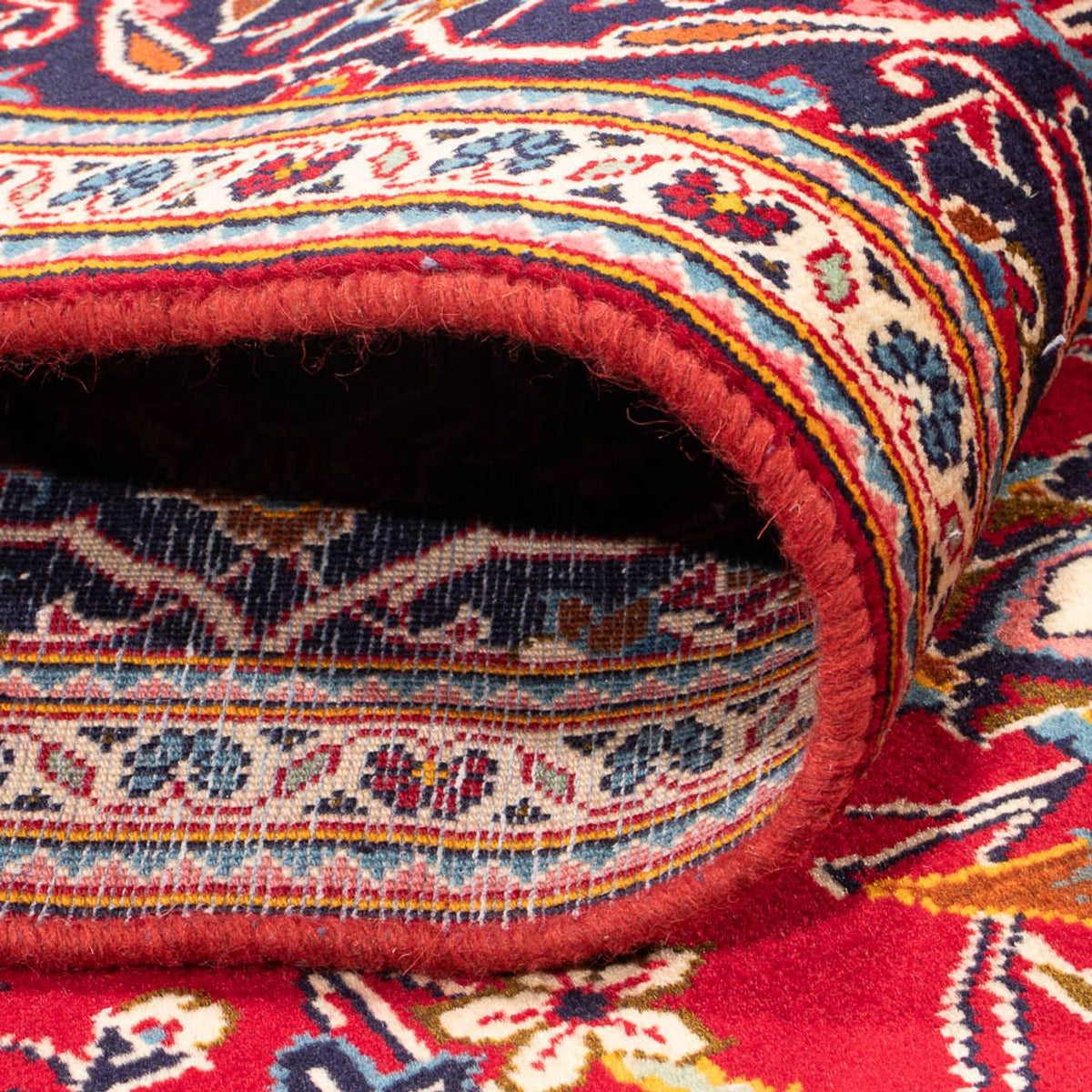 Tapis persan - Keshan - 288 x 202 cm - rouge