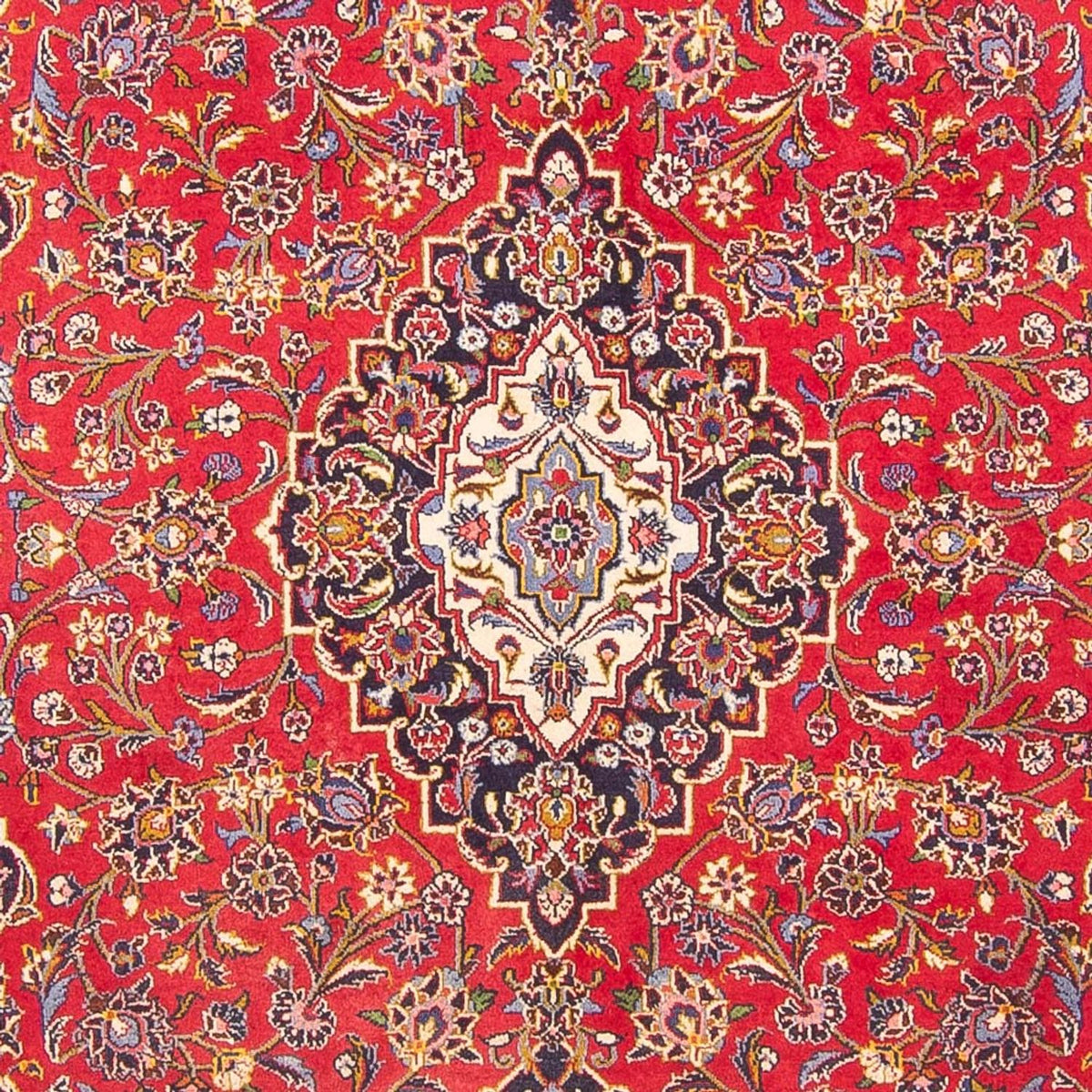 Tapis persan - Keshan - 295 x 198 cm - rouge