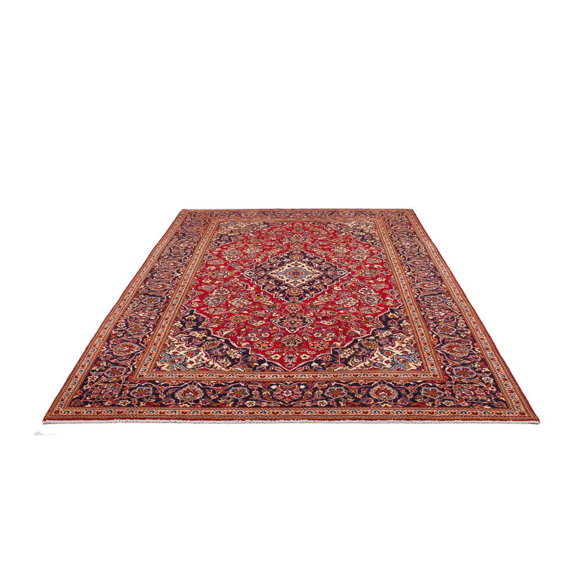 Tapis persan - Keshan - 298 x 196 cm - rouge
