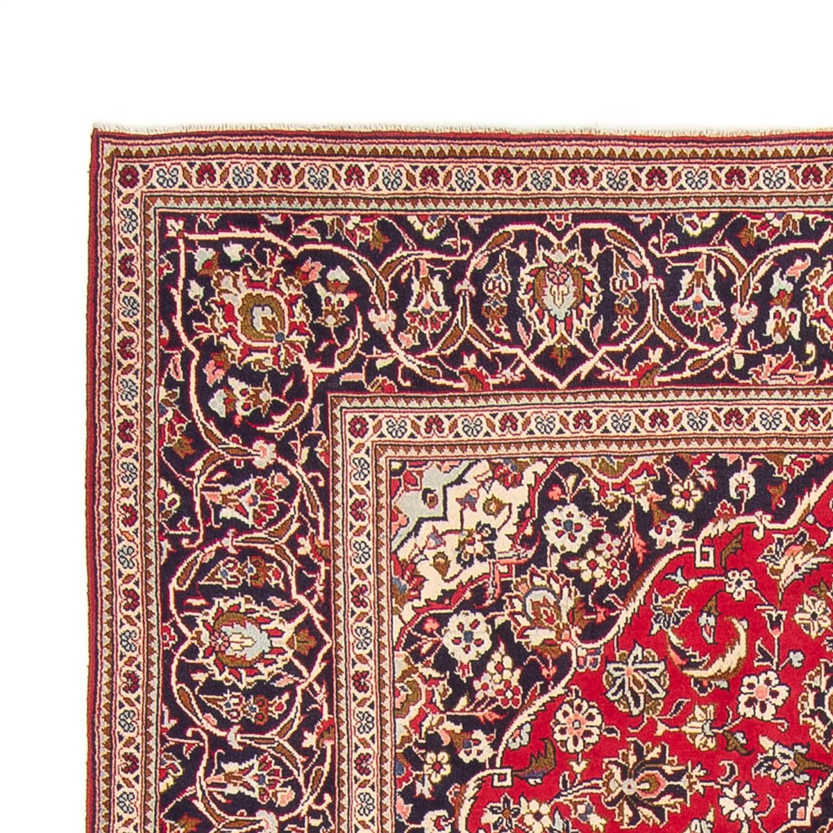 Tapis persan - Keshan - 293 x 200 cm - rouge