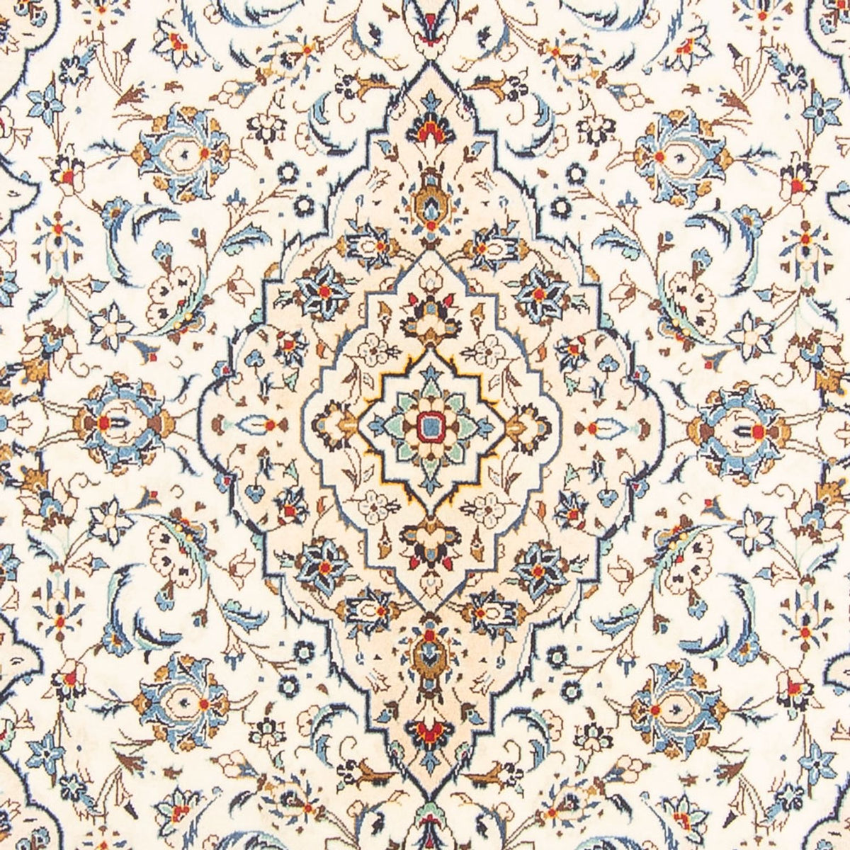Tapis persan - Keshan - 300 x 196 cm - crème