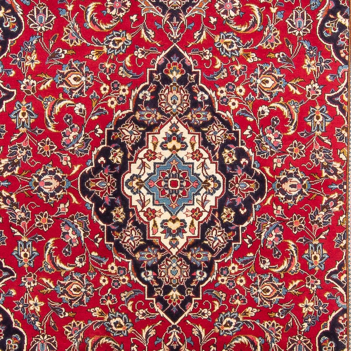 Tapis persan - Keshan - 295 x 200 cm - rouge