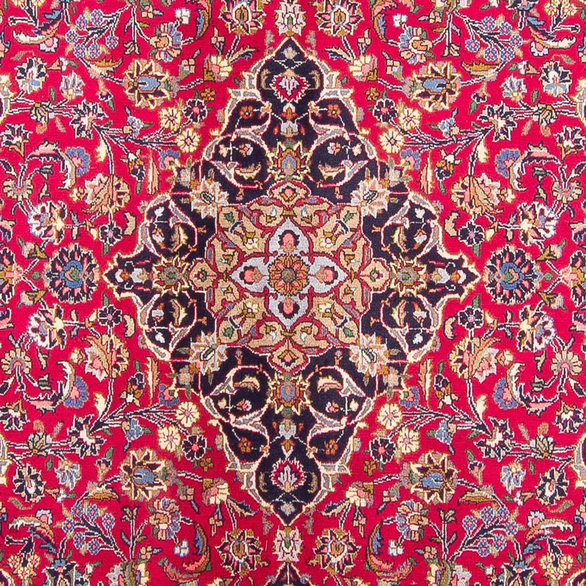 Tapis persan - Keshan - 298 x 200 cm - rouge