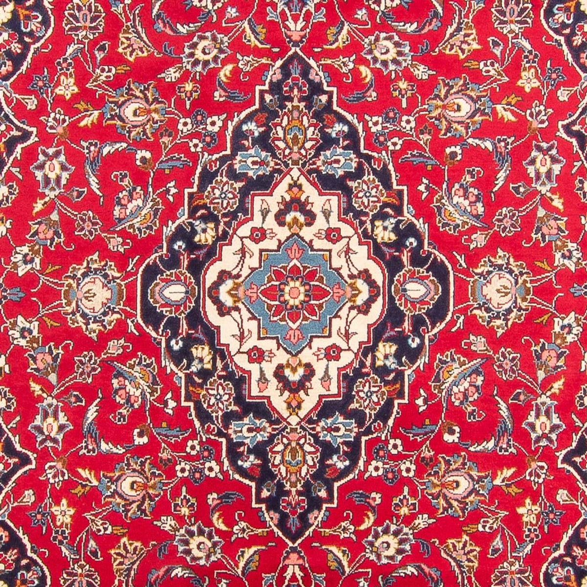 Tapis persan - Keshan - 300 x 200 cm - rouge