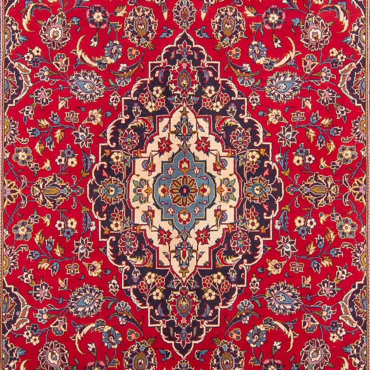 Tapis persan - Keshan - 310 x 194 cm - rouge