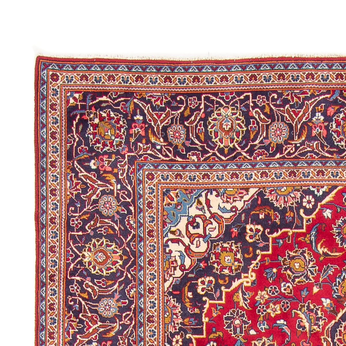 Tapis persan - Keshan - 302 x 200 cm - rouge