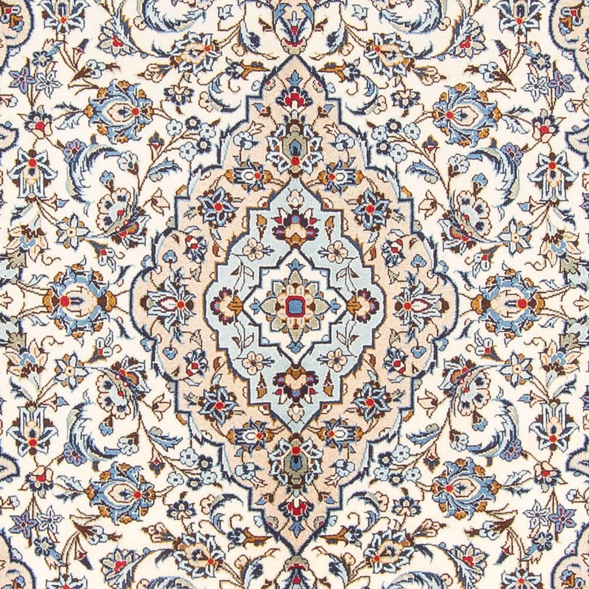 Tapis persan - Keshan - 303 x 200 cm - beige