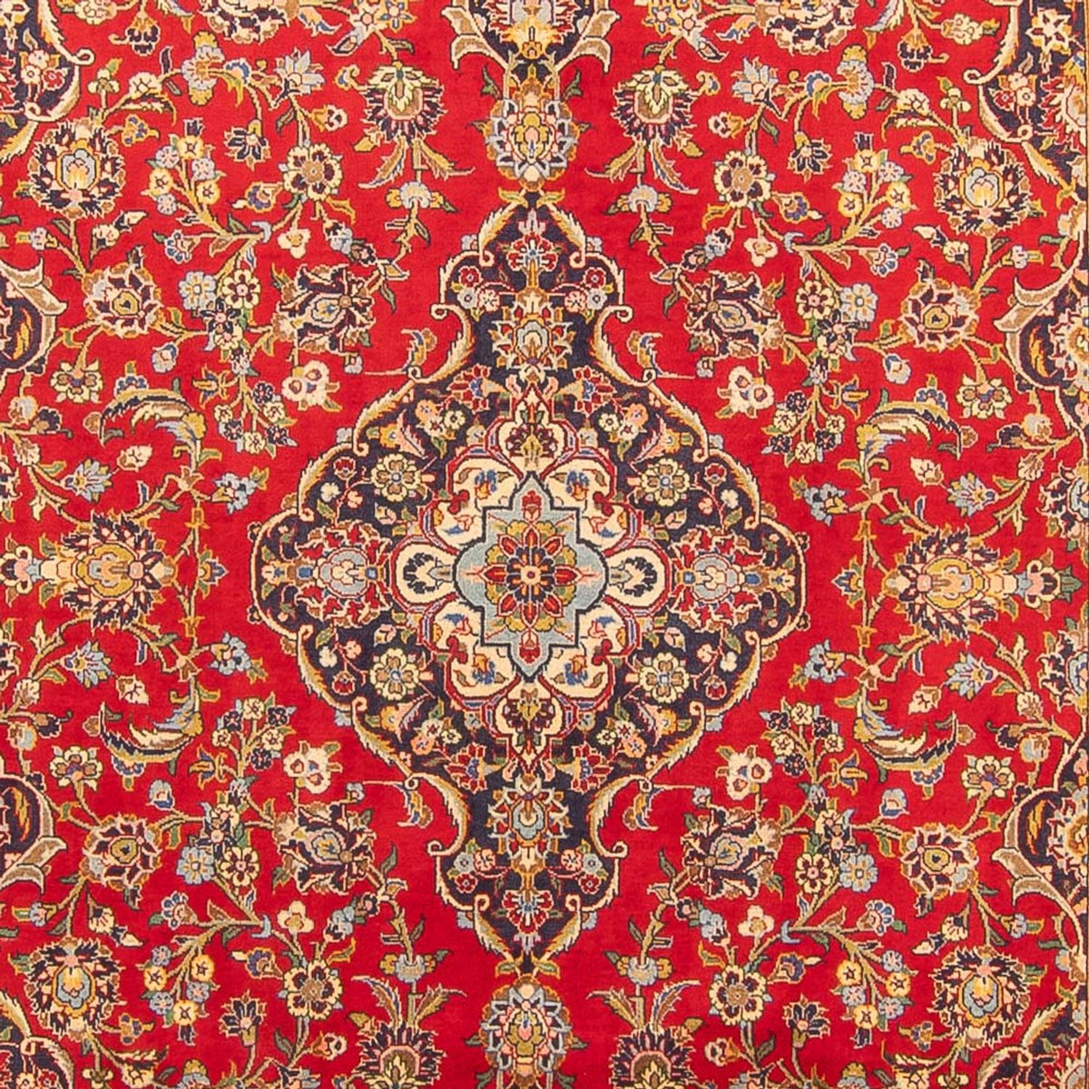 Tapis persan - Keshan - 305 x 200 cm - rouge