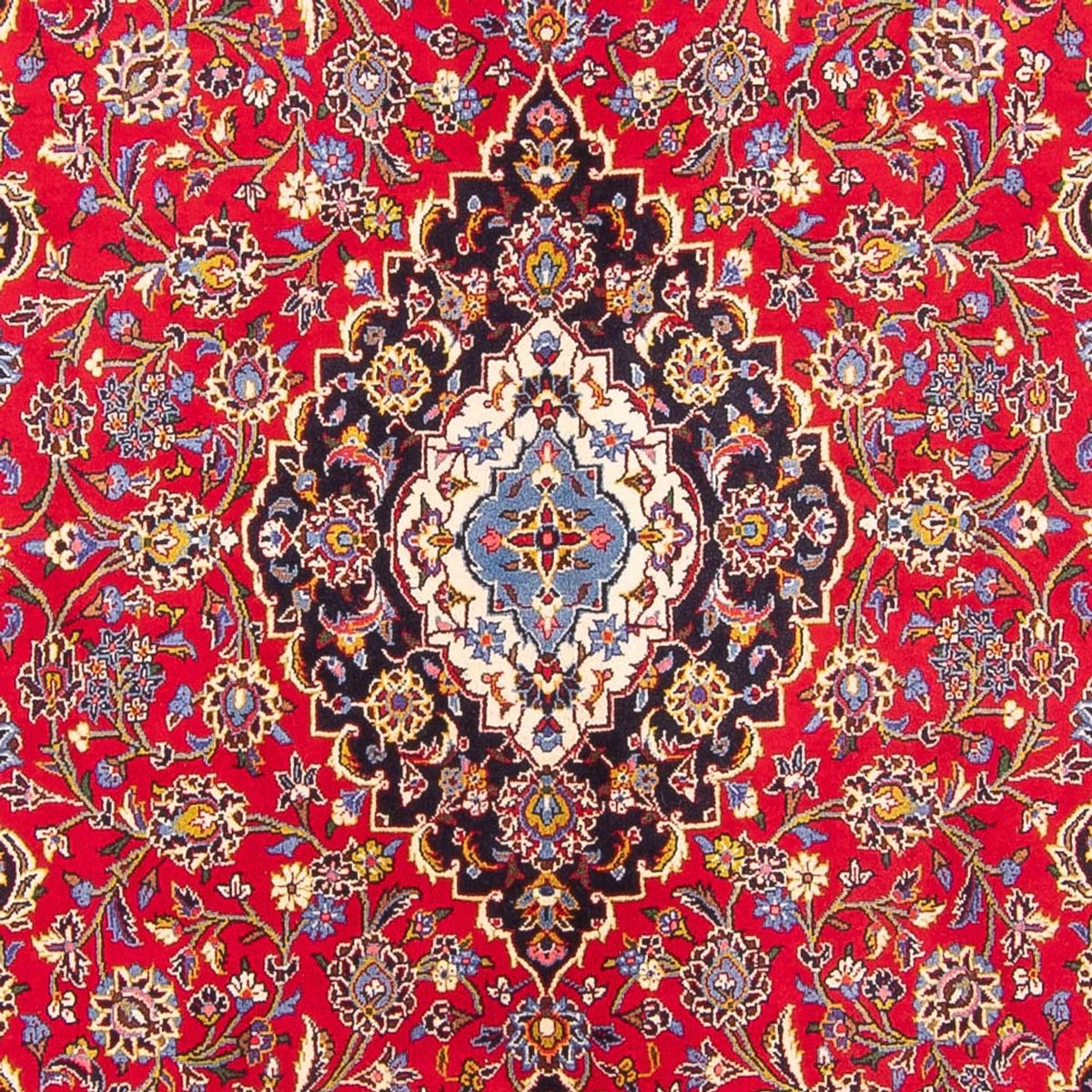 Tapis persan - Keshan - 306 x 200 cm - rouge
